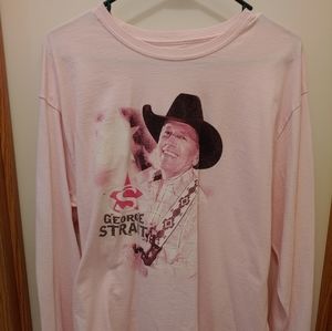 George Strait long sleeve concert t shirt